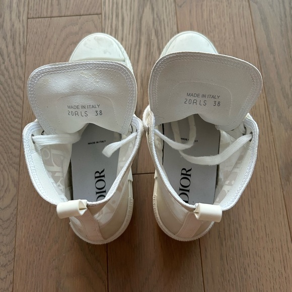 White Dior B23 Oblique Canvas - Picture 6 of 11